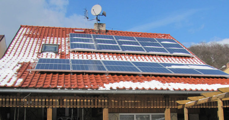 Střecha rodinného domu